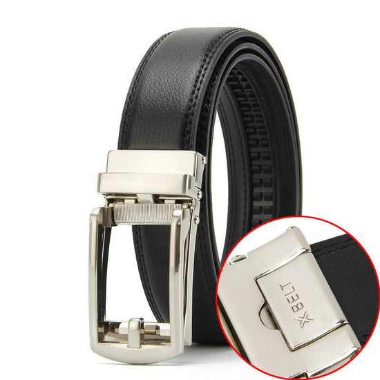 Two-layer Cowhide Fake Needle Automatic Buckle Men's Special Belt - YLORESHOP