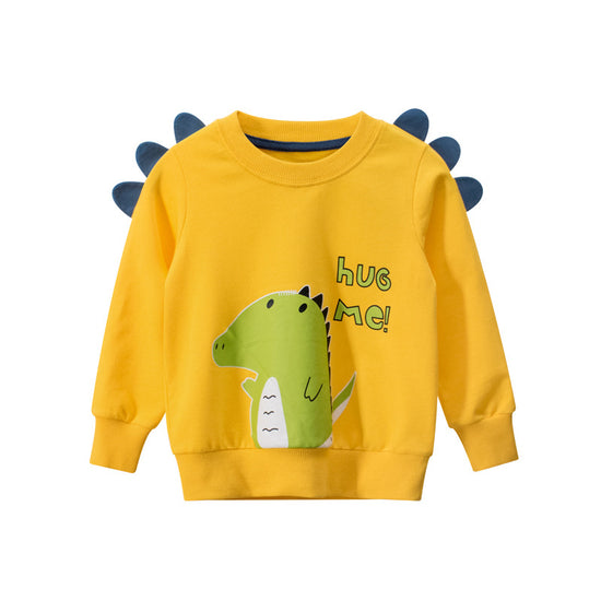 Children's sweatshirt with dinosaur design - YLORESHOP