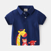 Unhooded Casual Cute Cartoon Animal Boy T Shirt - YLORESHOP