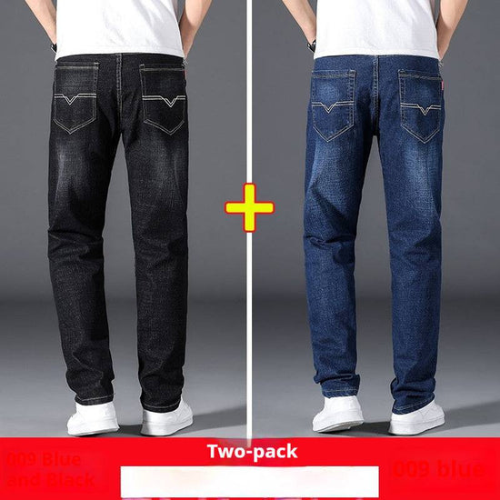 Summer Thin Jeans Men's Loose Straight - YLORESHOP