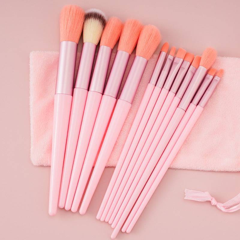 13Pcs Makeup Brush Set Make Up Concealer Brush Blush Powder Brush Eye Shadow Highlighter Foundation Brush Cosmetic Beauty Tools - YLORESHOP