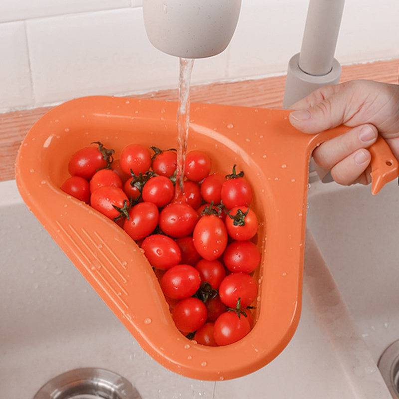 Household Sink Hanging Fruit And Vegetable Filter Water Drain Basket Kitchen Dry And Wet Separation Swan Drain Basket - YLORESHOP