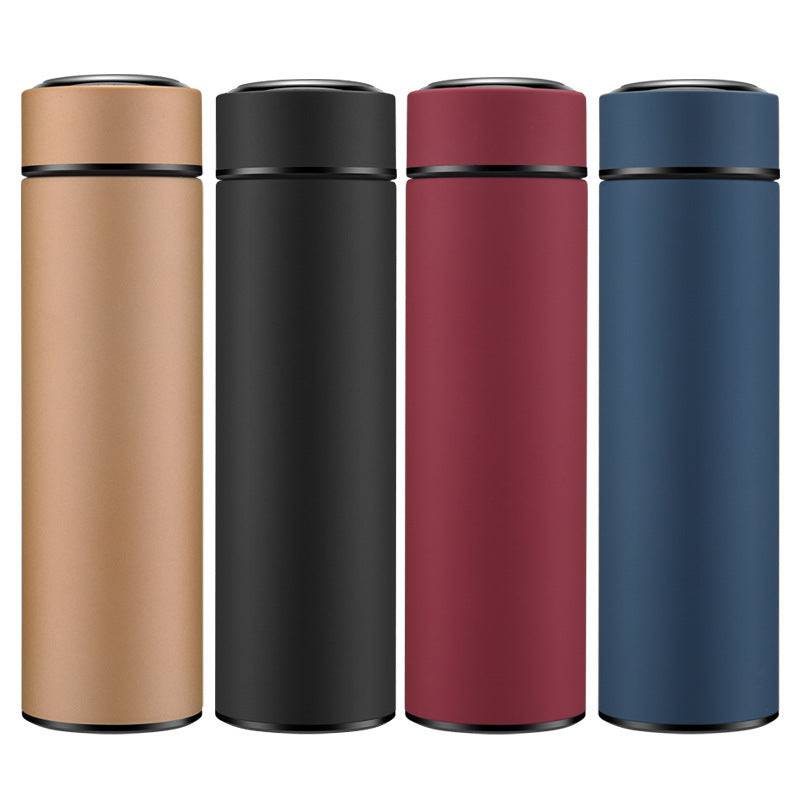 450ml Stainless Steel Water Bottle Double Wall Vacuum Insulated Business Travel Sport  Outdoor Water Bottle - YLORESHOP