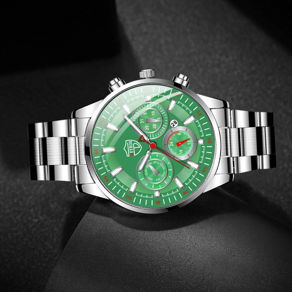 Fashion Men's Watch Fashion Luminous Calendar Watch Business Sports - YLORESHOP