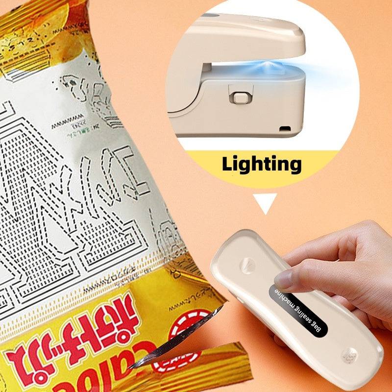 Rechargeable Small USB Mini Sealing Machine Portable Kitchen Gadgets - YLORESHOP