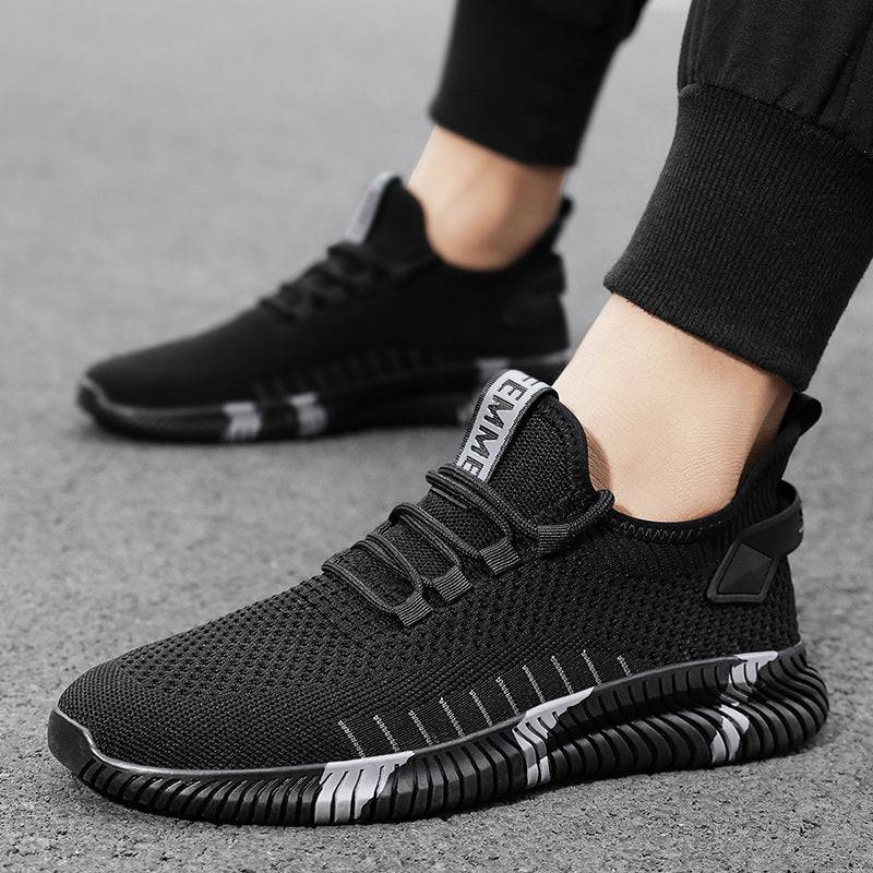 Mesh Sneakers Men Breathable Lightweight Running Shoes - YLORESHOP