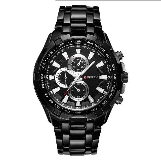 Men's Watch Business Steel Belt Quartz Watch - YLORESHOP