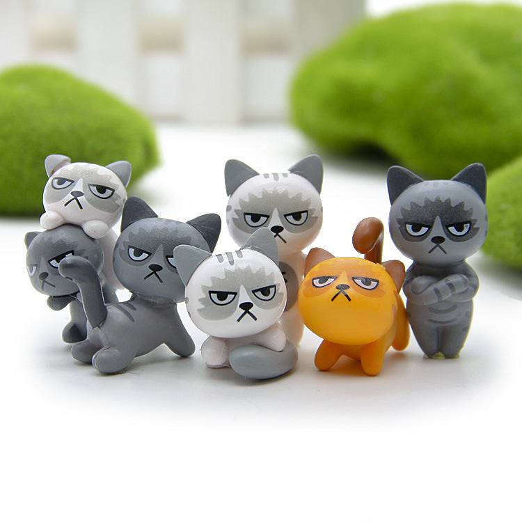 Cute Cat Micro Landscape Gardening Landscape Doll Decoration - YLORESHOP