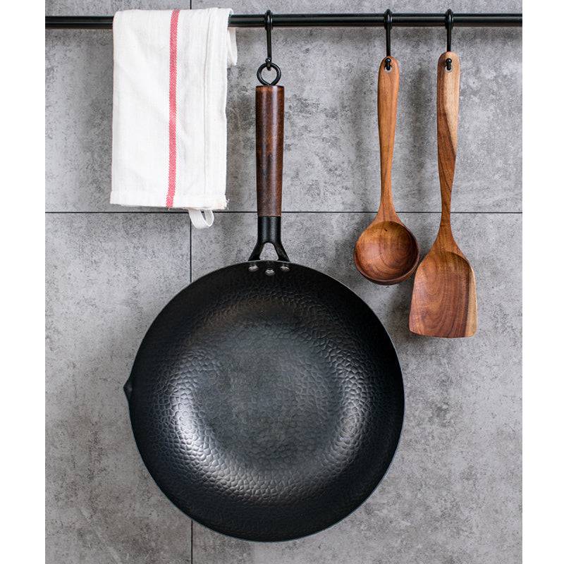 Iron Pan Traditional Iron Wok Handmade - YLORESHOP