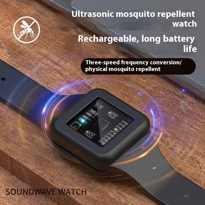 Ultrasonic Mosquito Repellent Watch - YLORESHOP