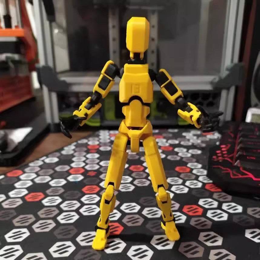 Multi-Jointed Movable Shapeshift Robot 2.0 3D Printed Mannequin Dummy Action Model Doll Toy Kid Gift - YLORESHOP