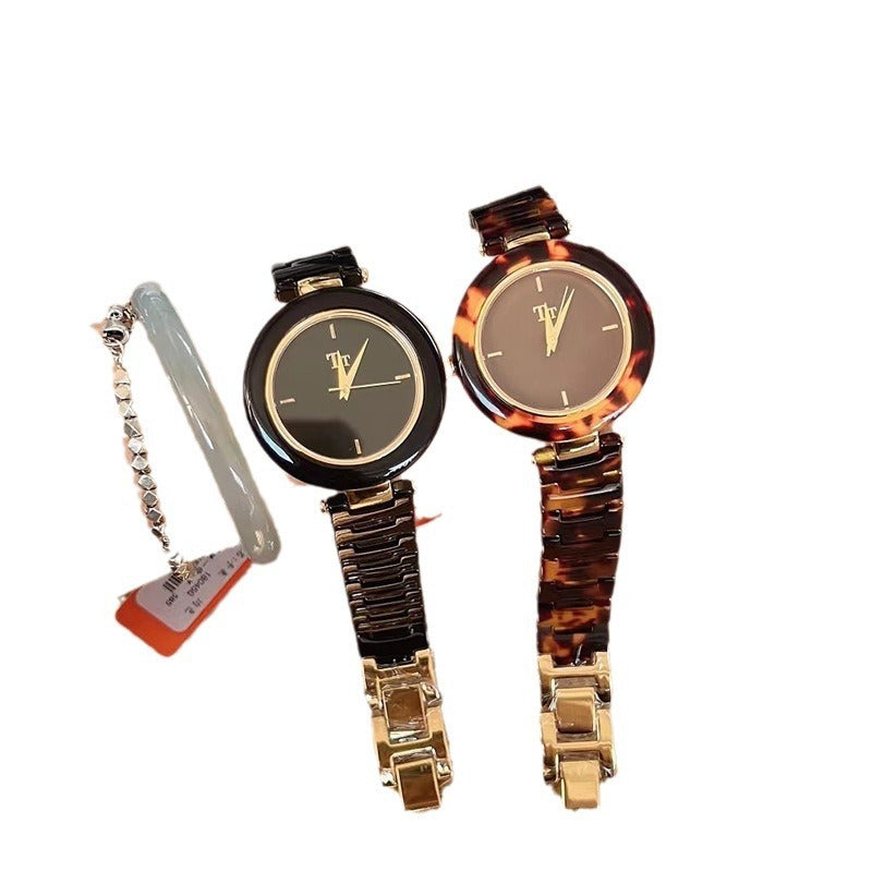 Hawksbill Amber Retro Fashion Saving High Sense Women's Watch - YLORESHOP