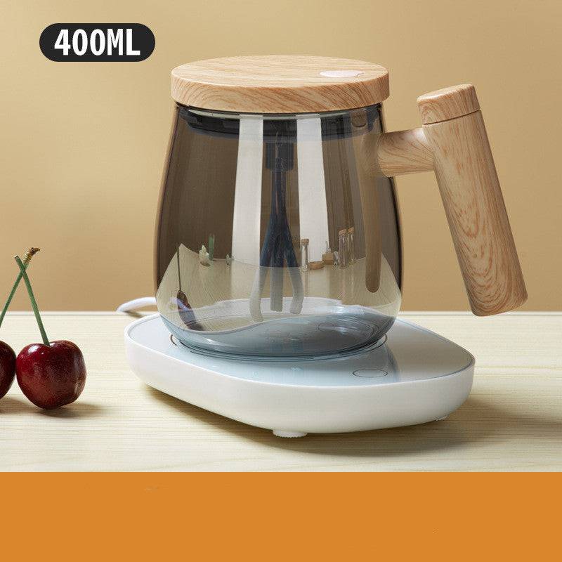 400ML Self Stirring Coffee Mug  Electric Mixing Glass Coffee CupHigh Speed Fast Automatic Coffee Cup For Gyms Dining Room Kitchen Gadgets - YLORESHOP