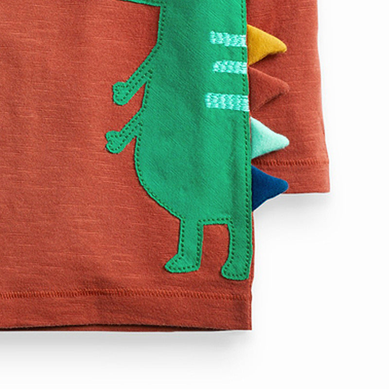 Knitted cotton boy t-shirt - YLORESHOP