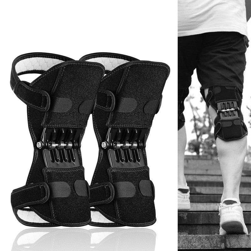 High Quality Knee Brace Patella Booster Spring Knee Brace Support For Mountaineering Squat Sports Knee Booster - YLORESHOP