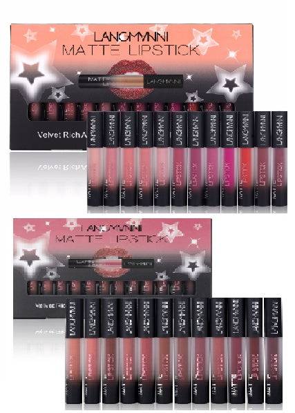 Matte Lipstick Waterproof Long-lasting Velvet Lipstick Set - YLORESHOP