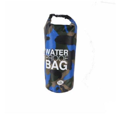 Camouflage waterproof bucket bag beach bag waterproof bucket bag outdoor drifting waterproof bag waterproof bag - YLORESHOP