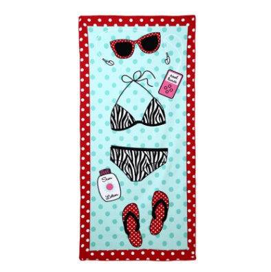 Drop Shipping Flamingo Ice Cream Printed Large Men Women Summer Beach Towels Microfiber Bath Towel Camping Yoga Towels Bathroom - YLORESHOP