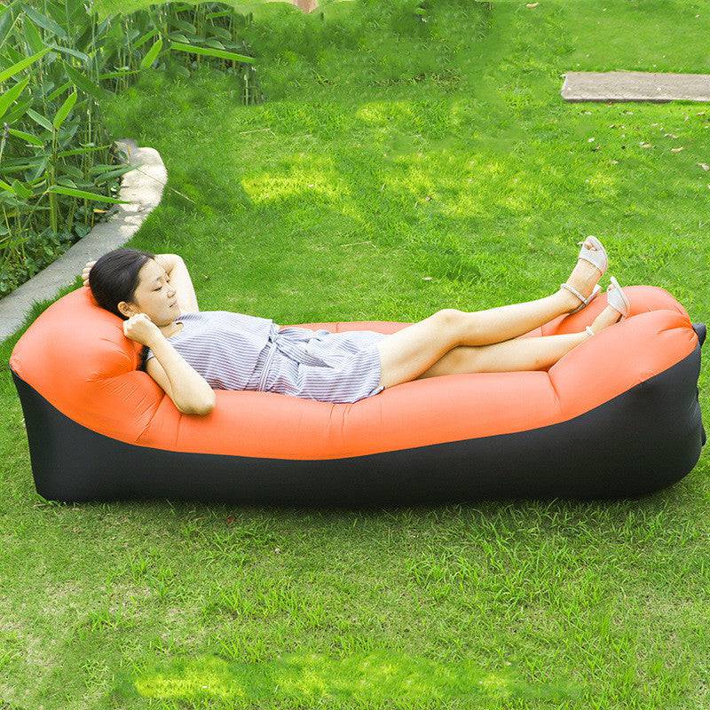 Outdoor Air Sofa Fast Inflatable Laybag Hangout Lounger Beach Air Bed Folding Sleeping Bag Lazy Sofa Lazy Air Sofa - YLORESHOP