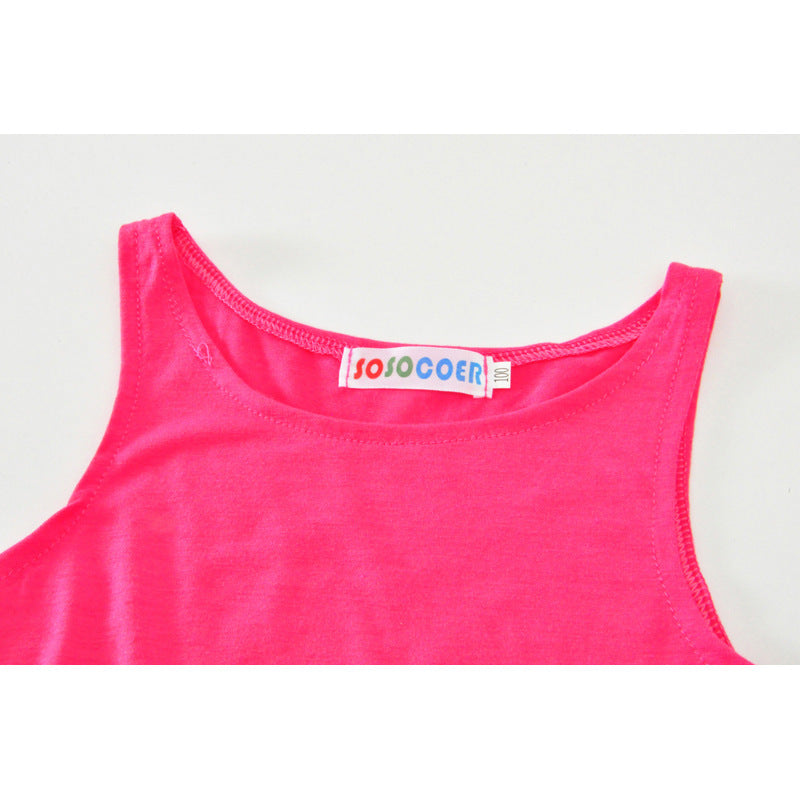 Sleeveless sling stitching - YLORESHOP