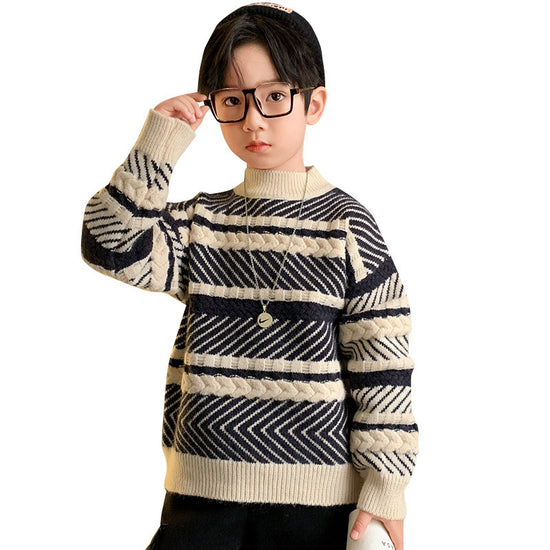 Western sweater for boys, winter clothing - YLORESHOP