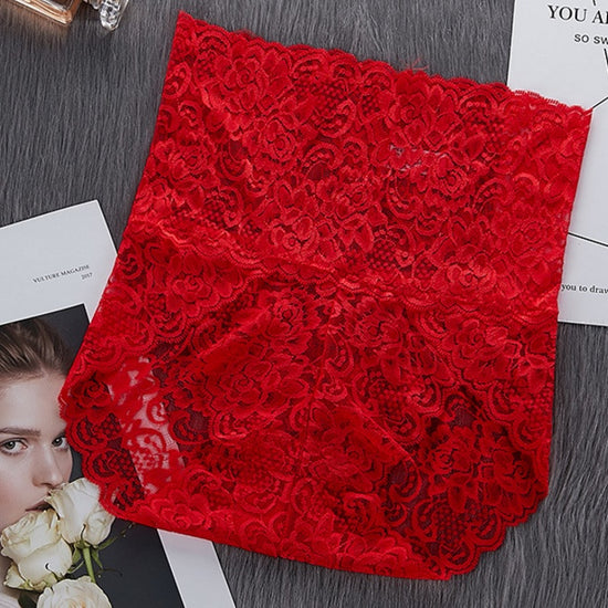 High Waist Lace Underwear Woman Panties - YLORESHOP