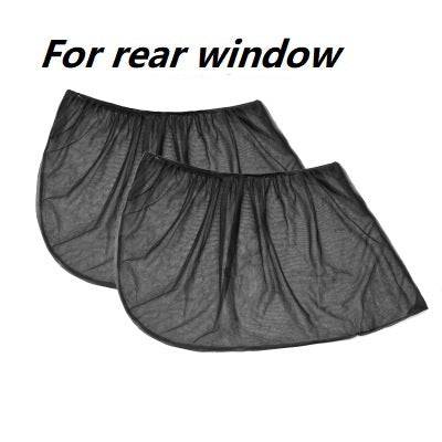 Car Front&amp;Rear Side Curtain Sun Visor Shade Mesh Cover Insulation Anti-mosquito Fabric Shield UV Protector Car Accessories Car Side Window Sunshades Window Screen Door Covers UV Protector