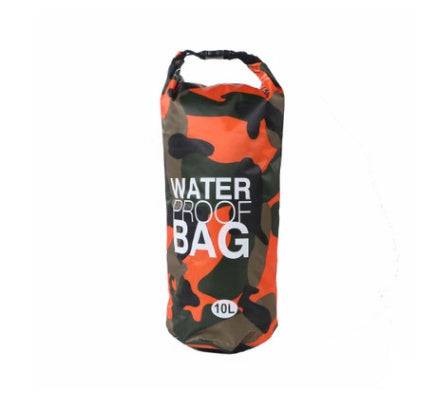 Camouflage waterproof bucket bag beach bag waterproof bucket bag outdoor drifting waterproof bag waterproof bag - YLORESHOP