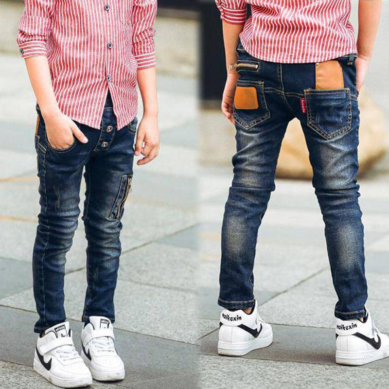 Boys stretch denim pants - YLORESHOP