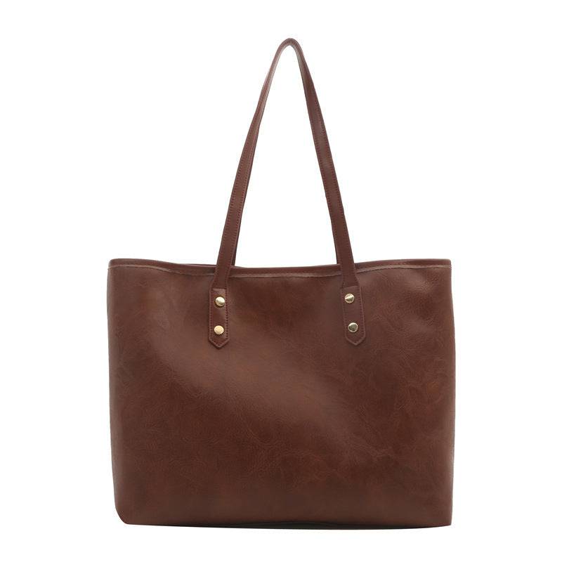 Female Versatile Commuting Shoulder Tote Bag - YLORESHOP