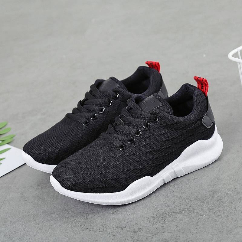 Korean Style Breathable Knitted Sneakers For Women - YLORESHOP