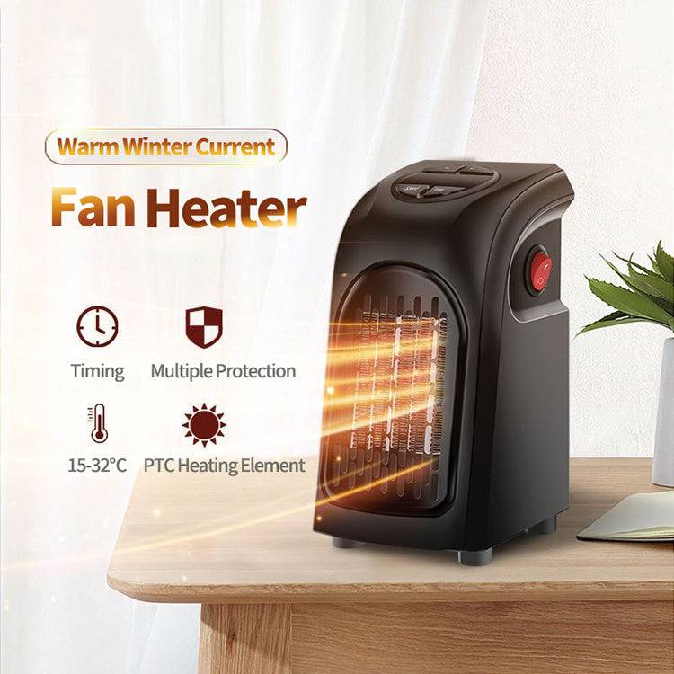 Winter Air Heater Fan Heater Electric Home Heaters Mini Room Air Wall Heater Ceramic Heating Warmer Fan For Home Office Camping - YLORESHOP