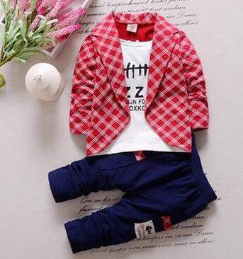 toddler baby clothes children suit 0-3 years old suit + pants children's sportswear boys girls children's clothing brand - YLORESHOP