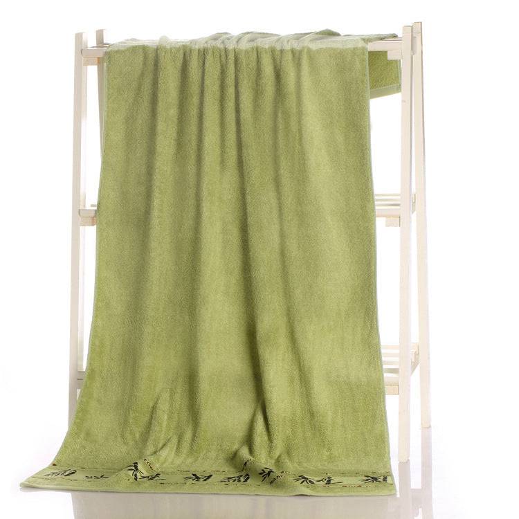 Bamboo charcoal fiber bath towel - YLORESHOP