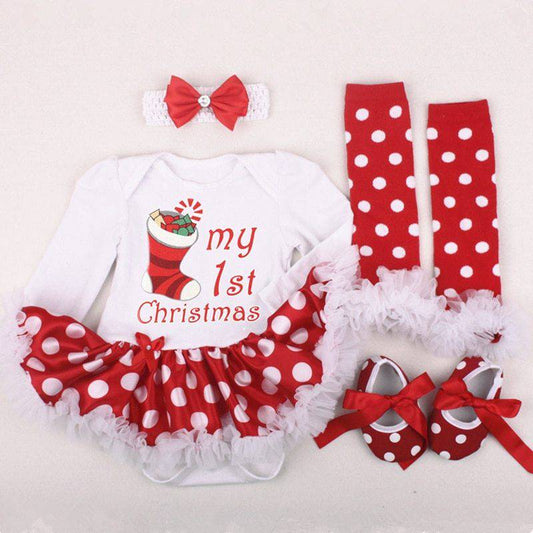 Four-piece Christmas Gift Newborn Clothing Set Baby - YLORESHOP