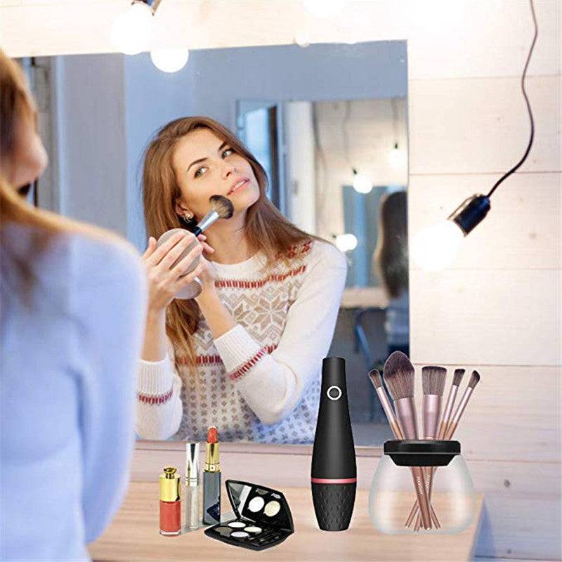 Makeup brush cleaner electric - YLORESHOP