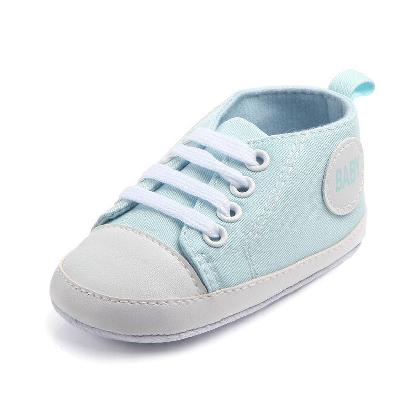 Canvas Classic Sports Sneakers Baby Boys Girls First Walkers Shoes Infant Toddler Soft Sole Anti-slip Baby Shoes - YLORESHOP