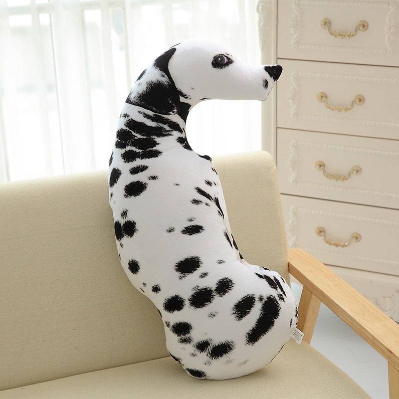 Funny 3D Dog Print Throw Pillow Creative Cushion Cute Plush Doll Gift Home Decor - YLORESHOP