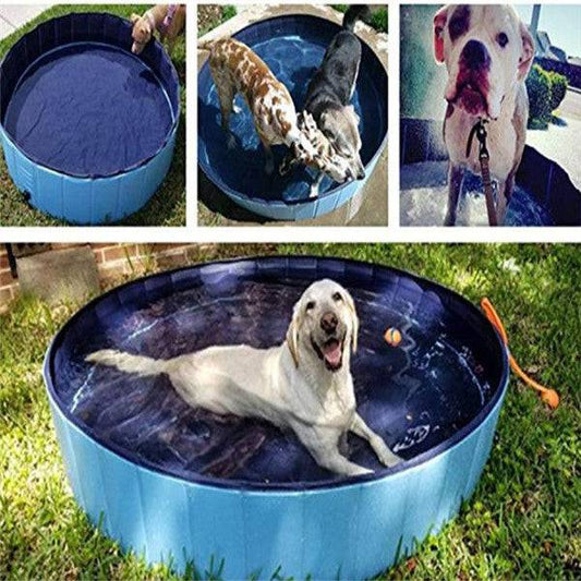 Forniture per il bagno pieghevole per cani di grandi dimensioni per piscina per animali domestici