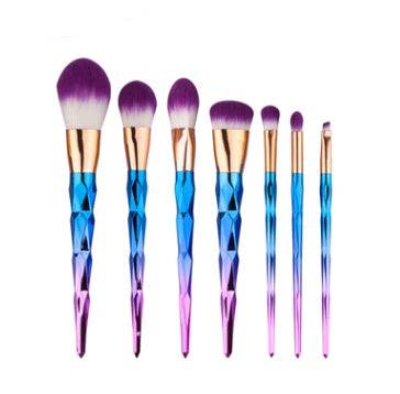 7 makeup brushes, makeup tools, diamond makeup brush foundation brush - YLORESHOP