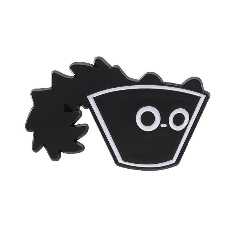 Foreign Trade New Cat-like Cute Animal Brooch Simple Minority All-match Decoration Scarf Buckle - YLORESHOP