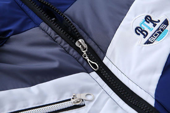 Long Sleeved Hooded Padded Jacket For Boys - YLORESHOP