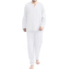 Thin, breathable and loose-fitting two-piece casual pajamas