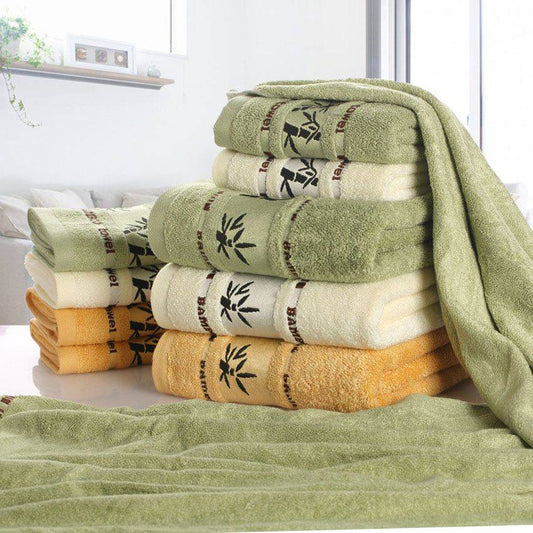 Bamboo charcoal fiber bath towel - YLORESHOP