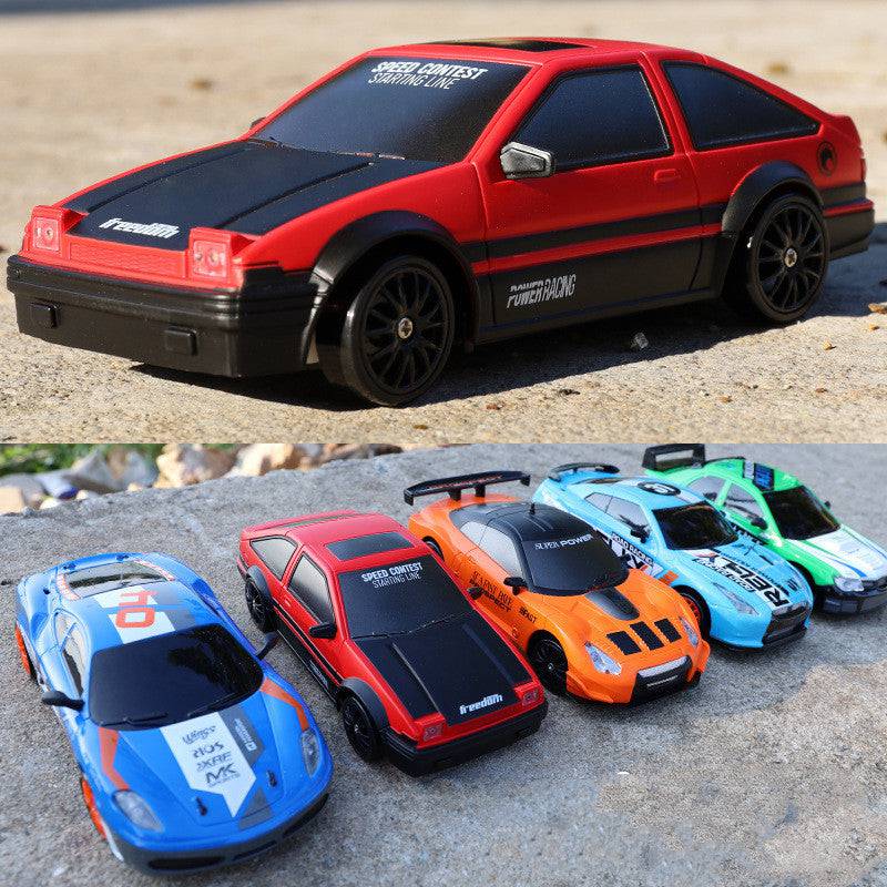 2.4G Drift Rc Auto 4WD RC Drift Auto Giocattolo di Controllo Remoto GTR Modello AE86 Veicolo Auto RC Auto da Corsa Giocattolo per I Bambini Regali Di Natale