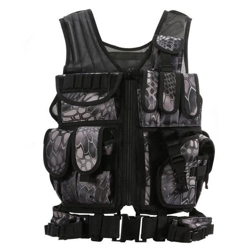 Tactical Vest Military Combat Army Armor Vests Molle Airsoft Plate Carrier Swat Vest Outdoor Hunting Fishing CS Training Vest - YLORESHOP