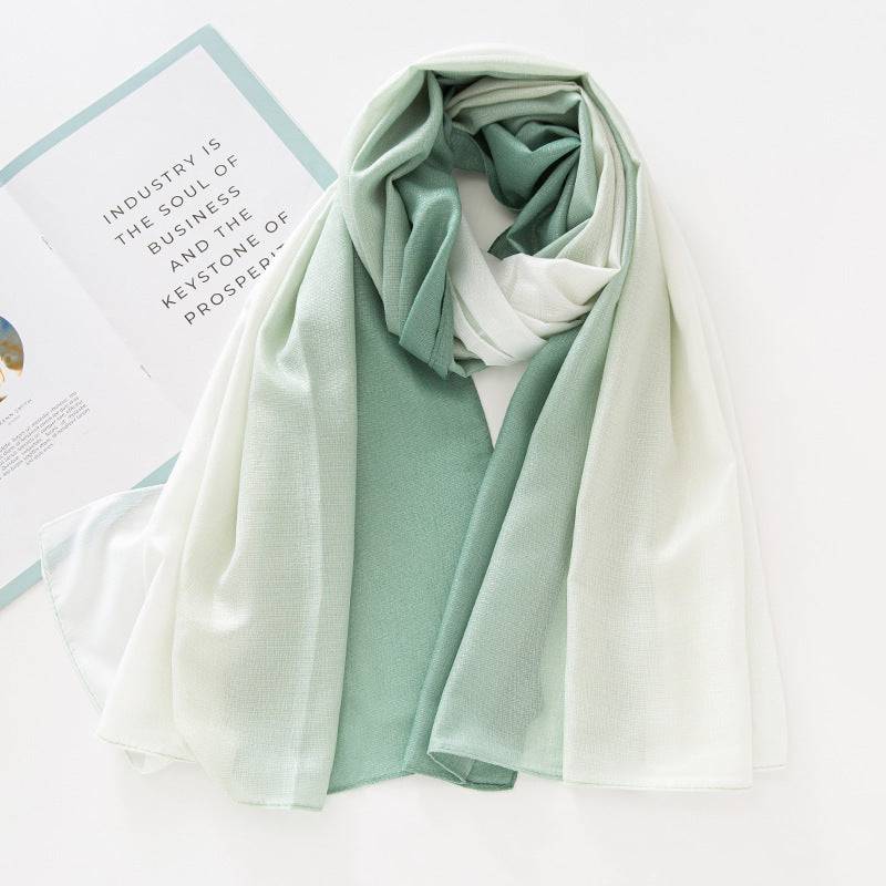 New Hemp Cotton Stitching Scarf Long Warm - YLORESHOP