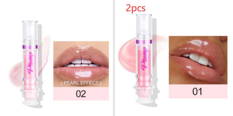 New Tube Lip Rich Lip Color Slightly Spicy Lip Honey Lip Glass Mirror Face Lip Mirror Liquid Lipstick - YLORESHOP