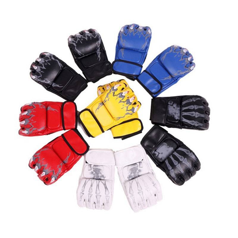 Sandbag Fighting Training Thickened Boxing Half Finger Gloves