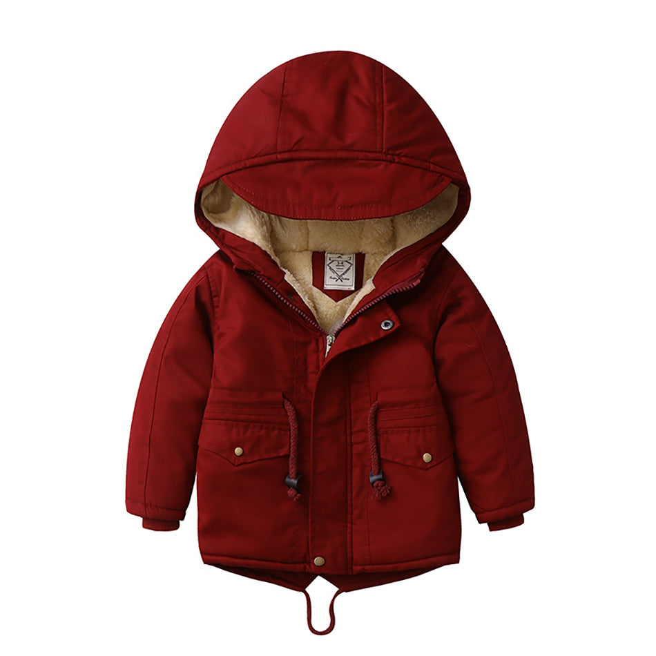 European and American style children's cashmere coat, autumn and winter clothing - YLORESHOP